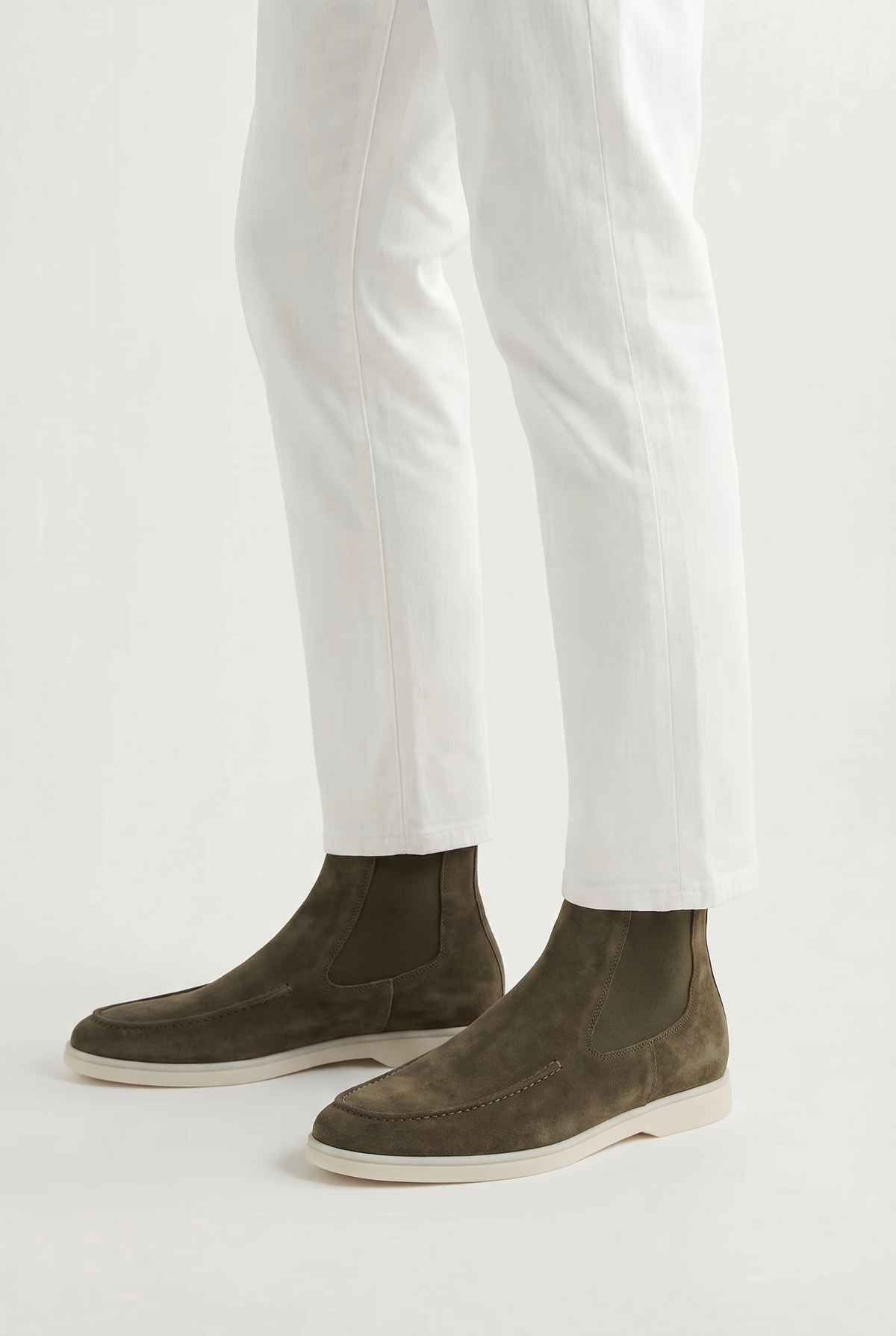 Palermo Suede Boot Olive