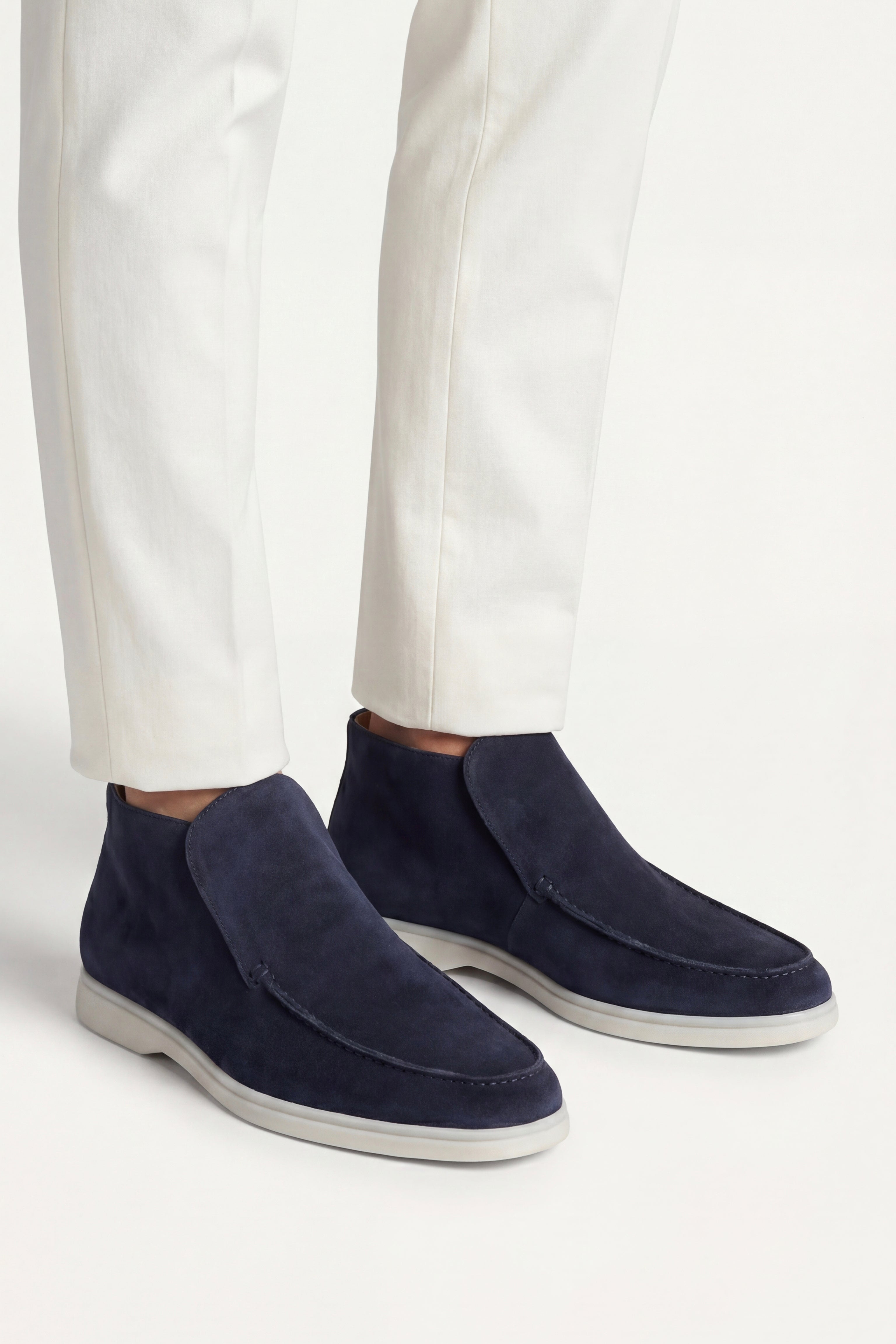 Capri High Top Loafer Navy
