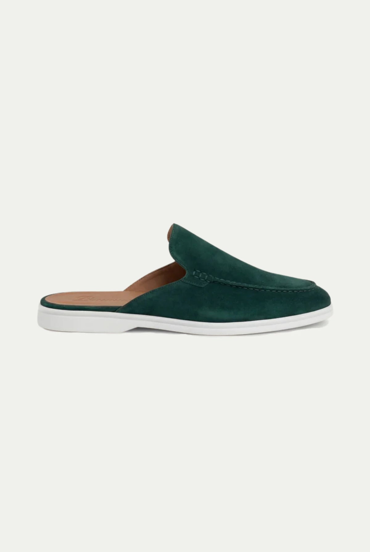 Yacht Suède Mule Forest Green