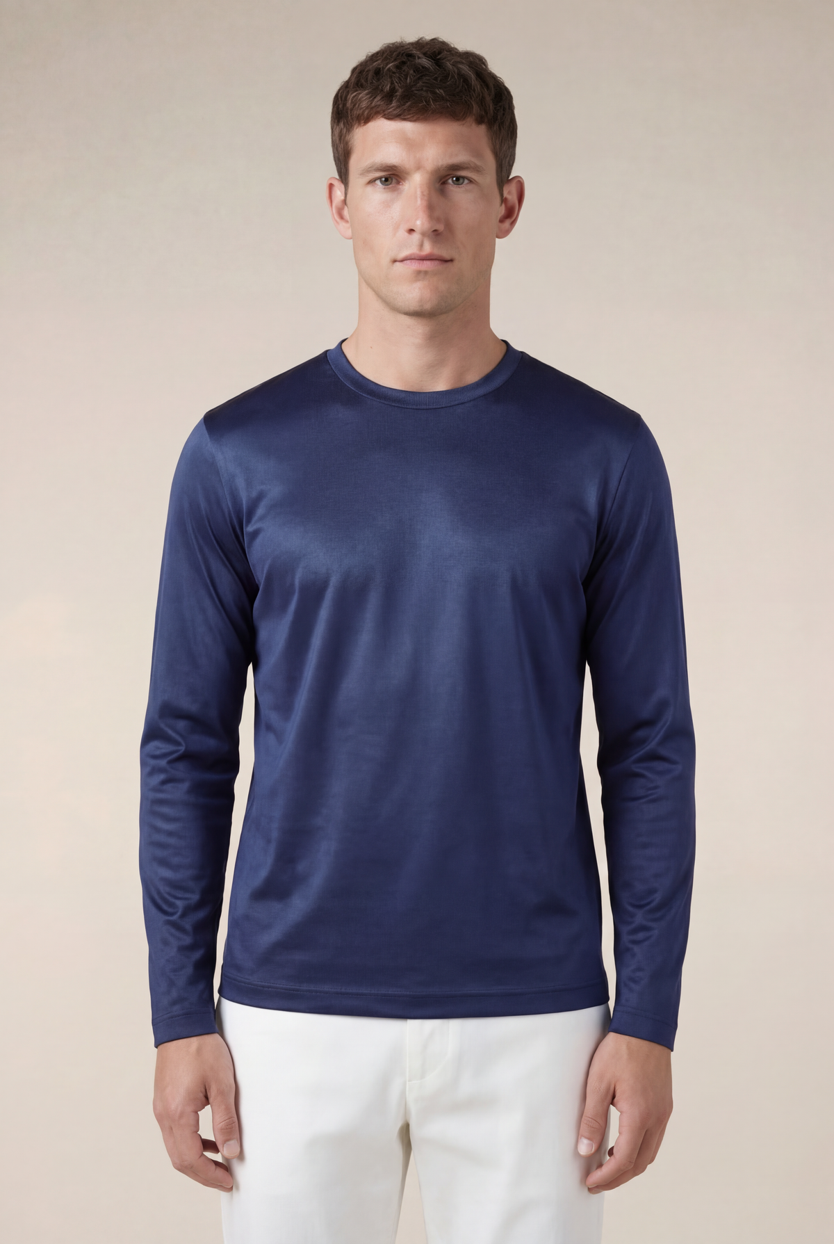 Portofino Long Sleeve Tee Navy