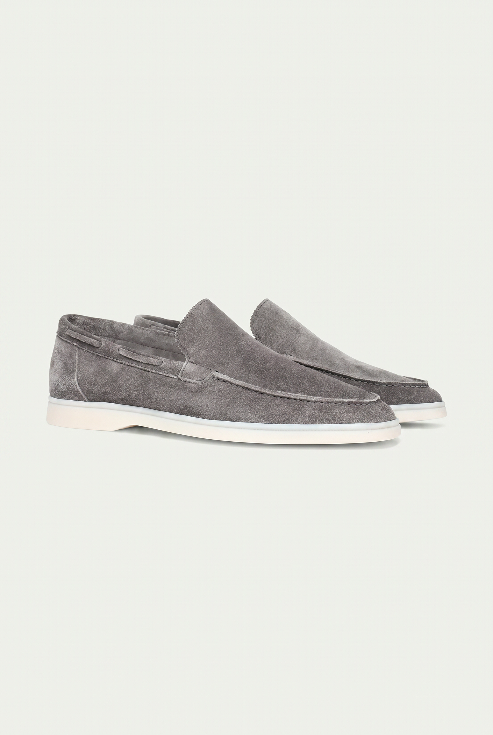 Amalfi Classic Suède Loafer Grey