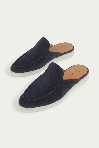 Yacht Suède Mule V2 Navy