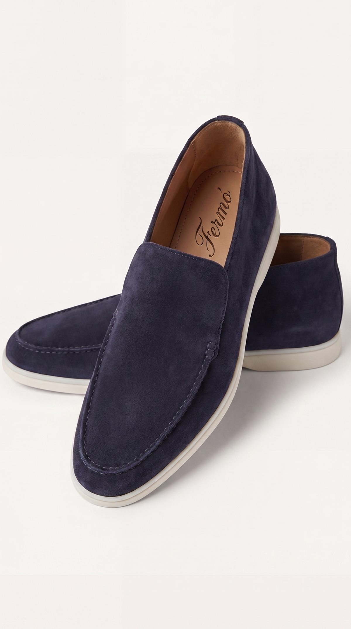 Amalfi Suede City Loafer Navy