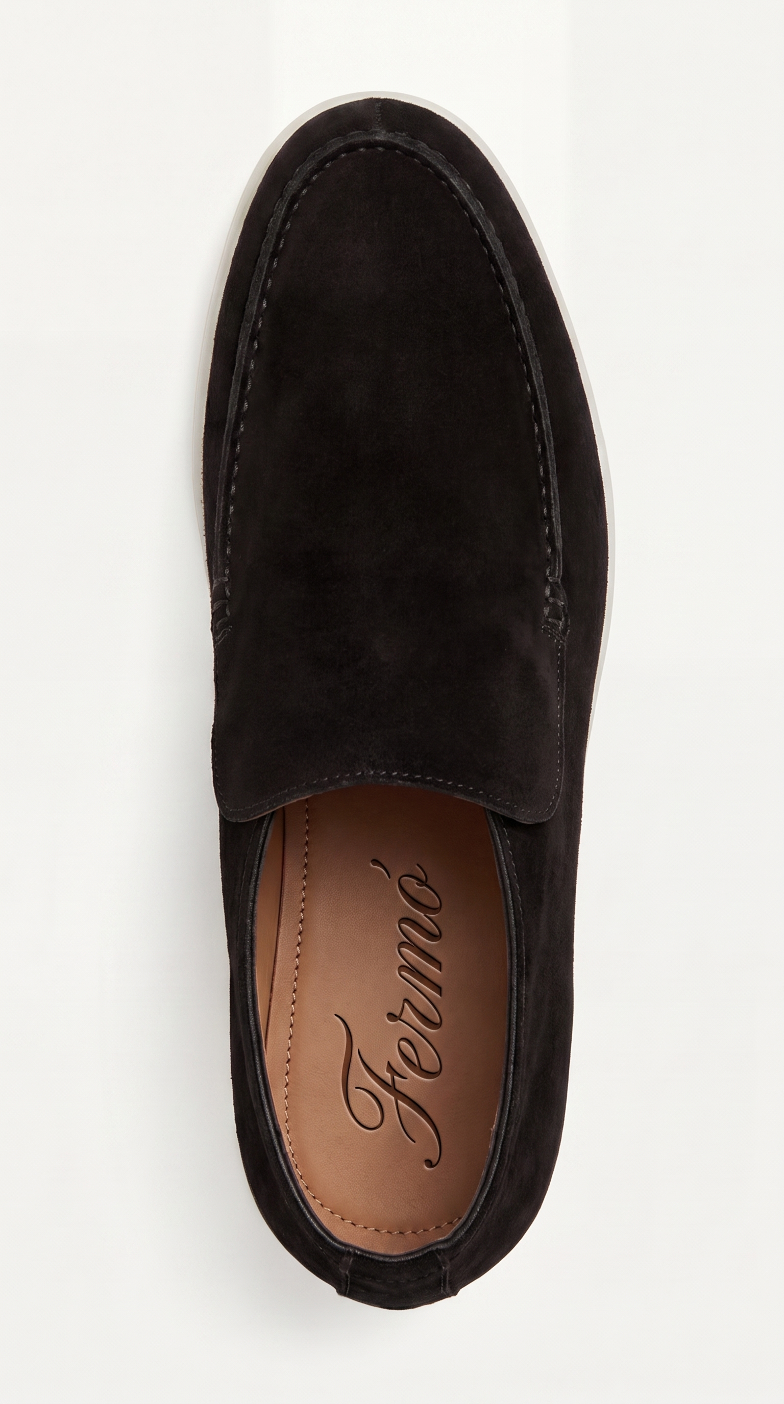 Amalfi Suede City Loafer Black