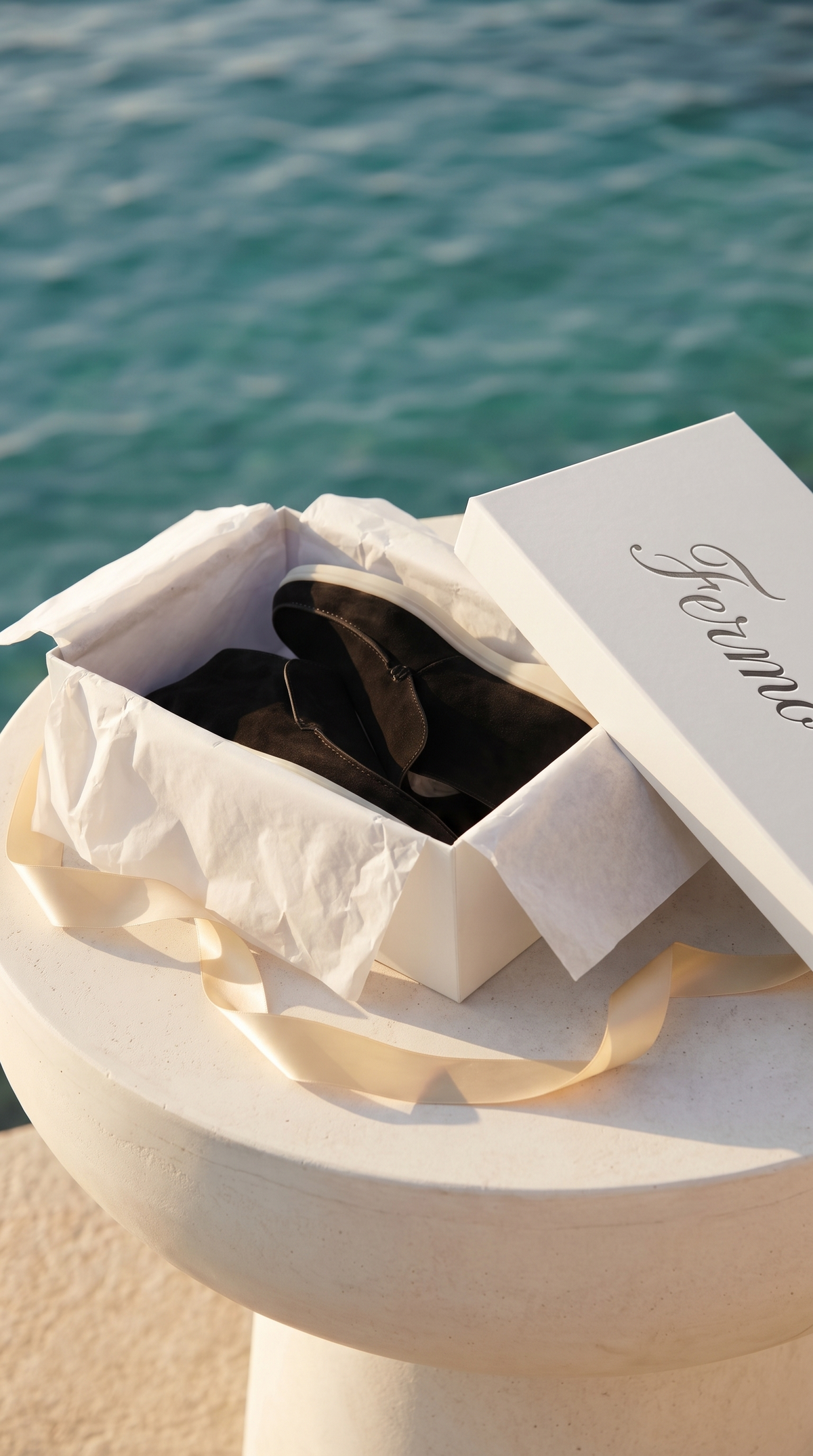Amalfi Suede City Loafer Black