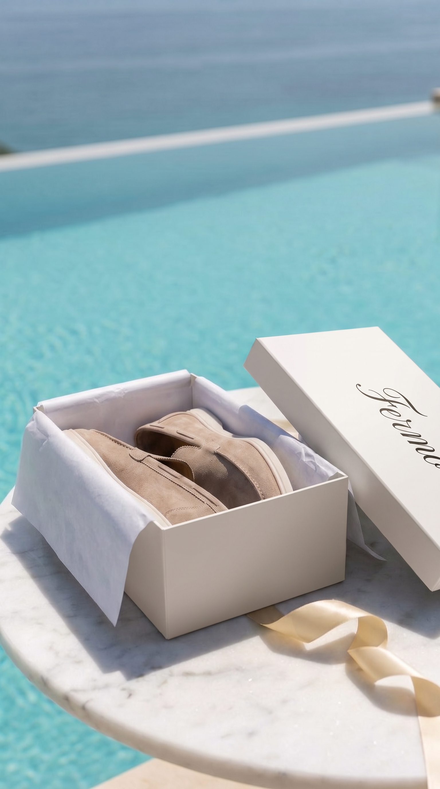 Amalfi Classic Suede Loafer Beige
