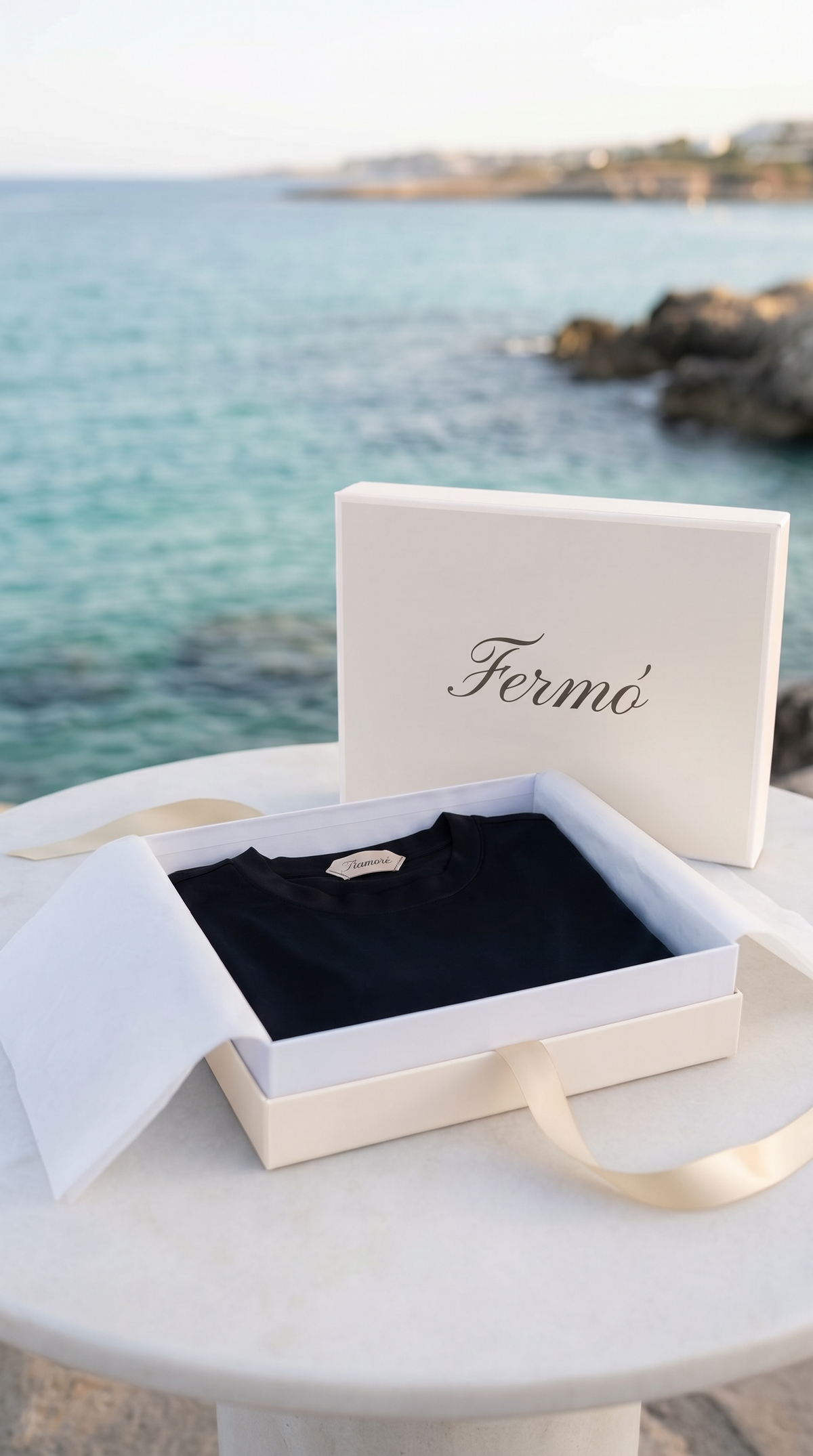 Portofino Long Sleeve Tee Black