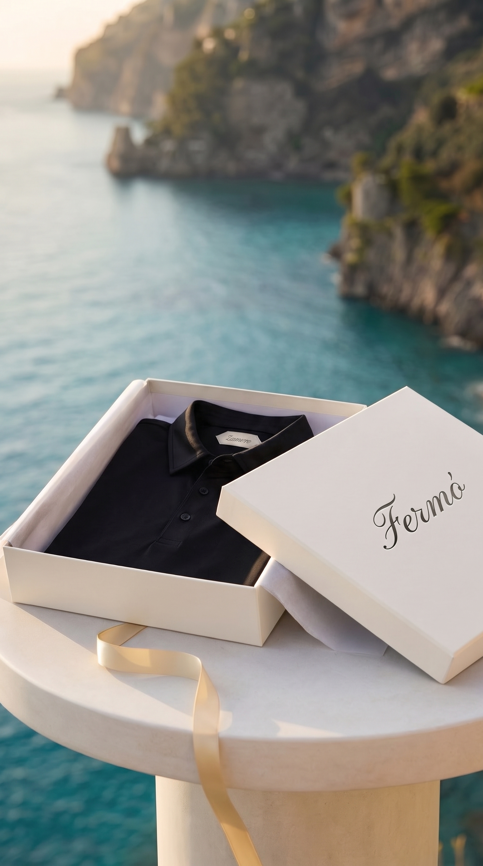 Portofino Polo Black