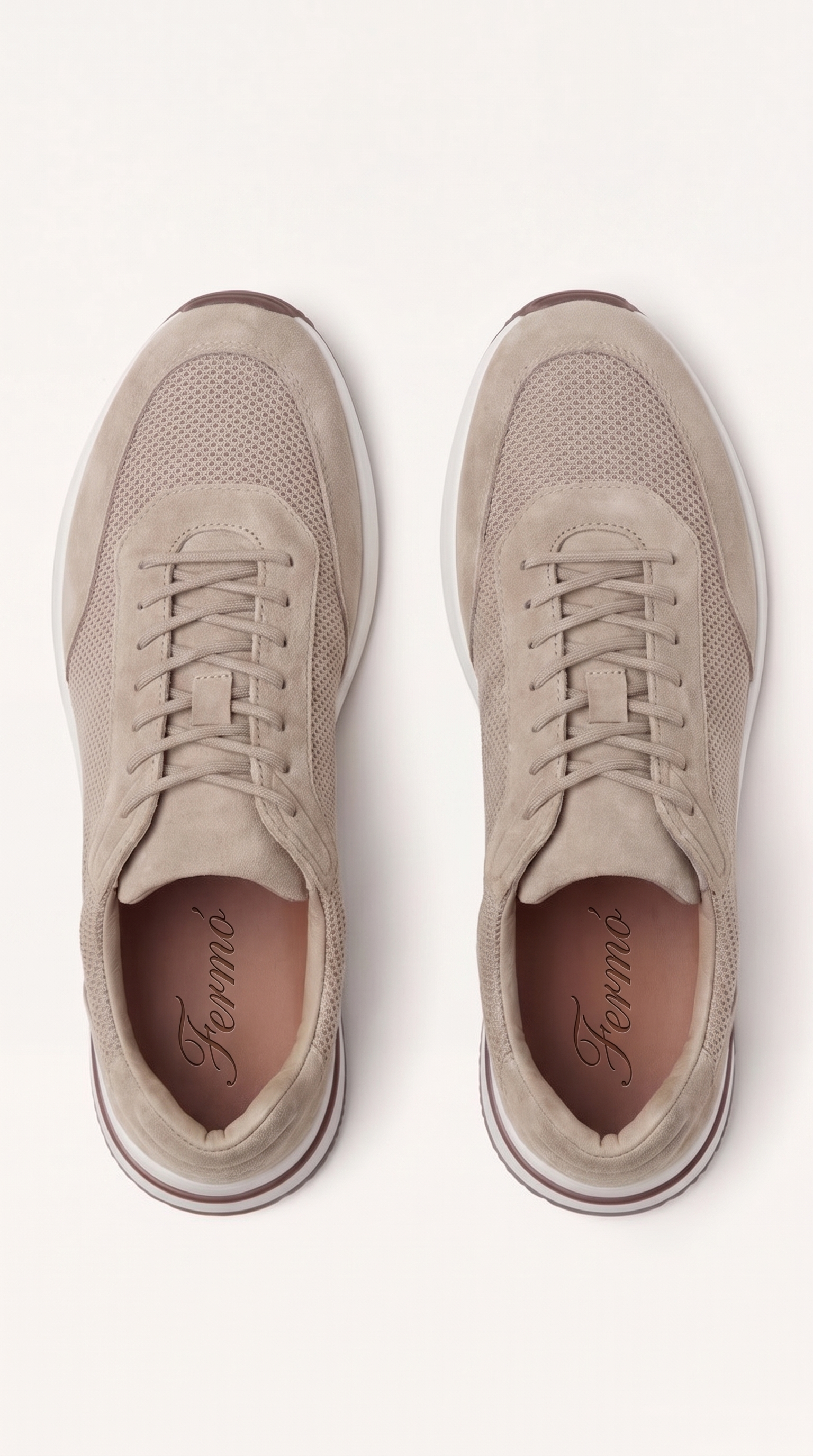 Portofino Trainer Suede Beige