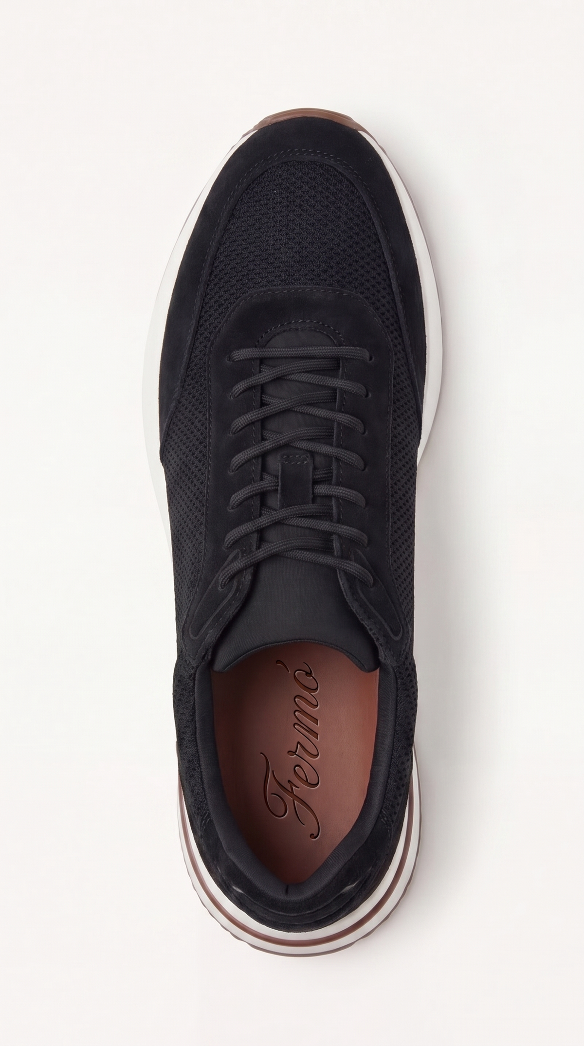 Portofino Trainer Suede Black