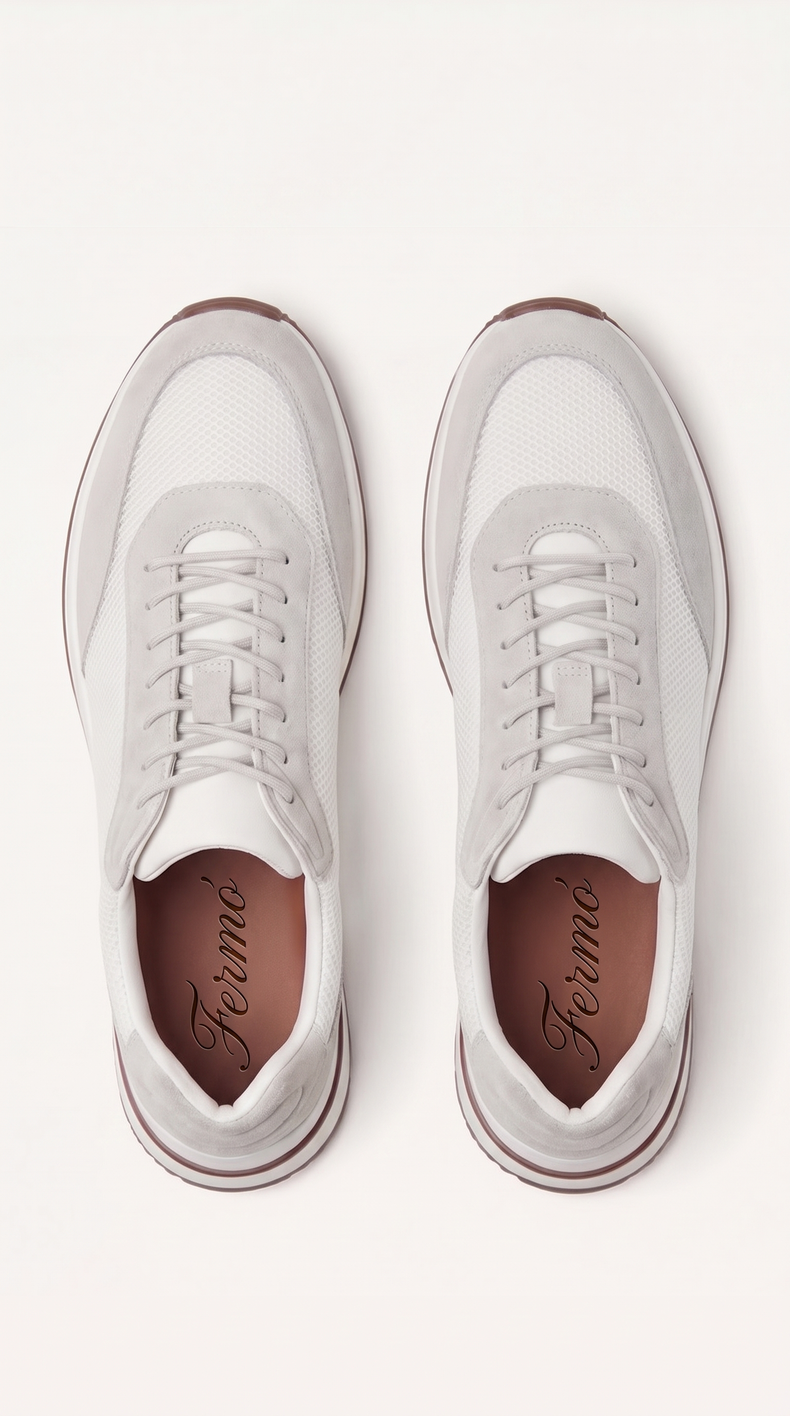Portofino Trainer Suede White