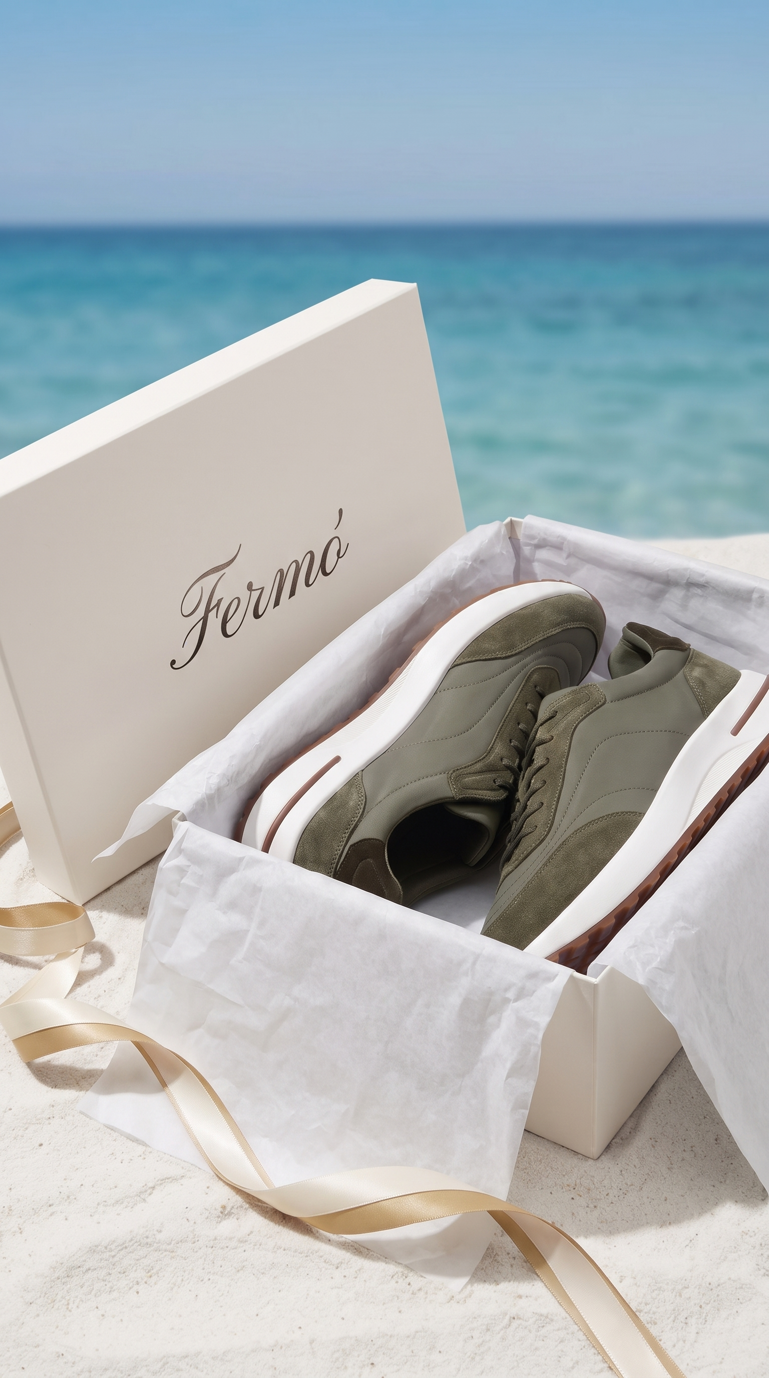 Portofino Sneaker Suede Olive