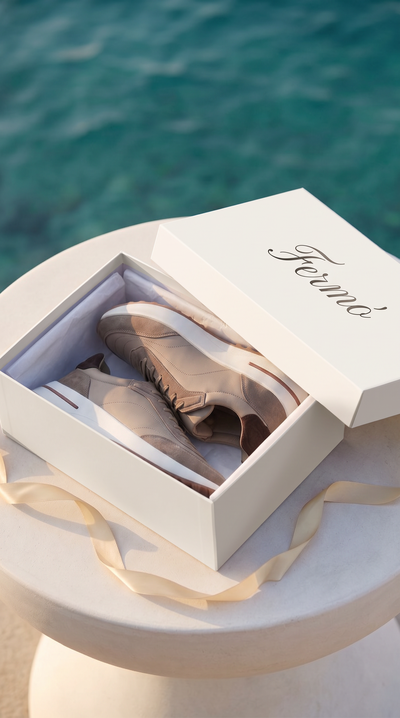 Portofino Sneaker Suede Ash Grey